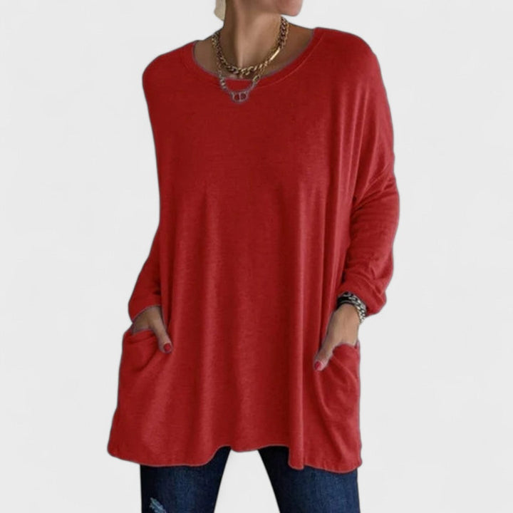 Moira | Blusa de manga larga relajada