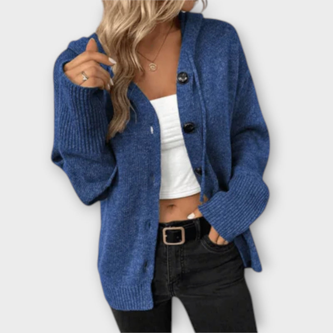 Britán - Cardigan de punto con botones