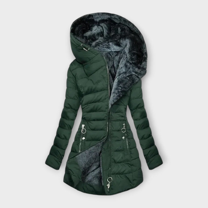 Kori - Chaqueta con interior de imitación de piel amigable