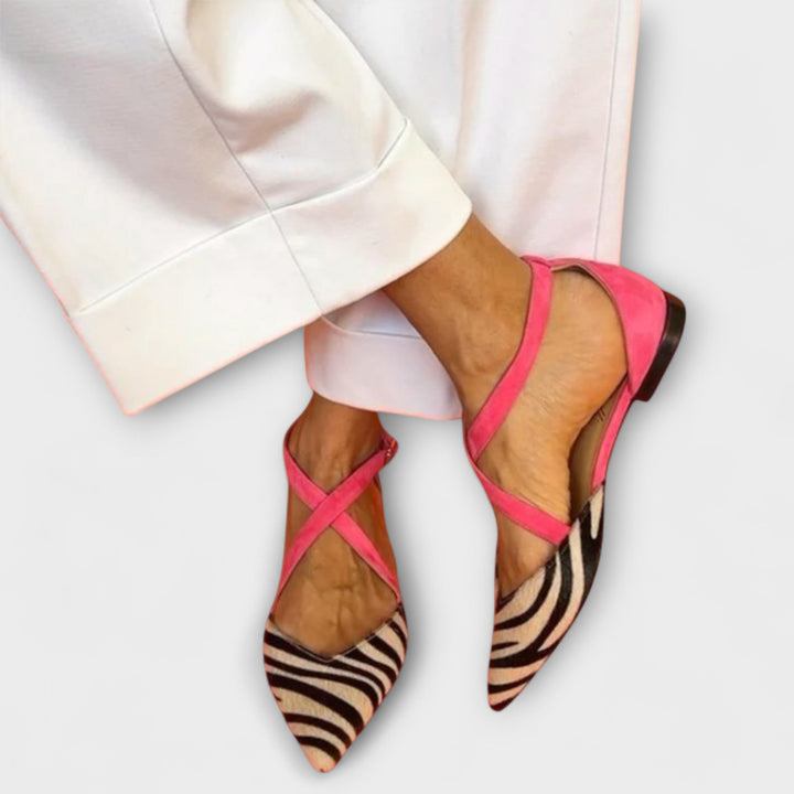 Bailarinas con Estampado de Cebra