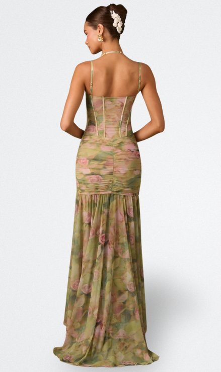 Isamara | Vestido largo con corsé