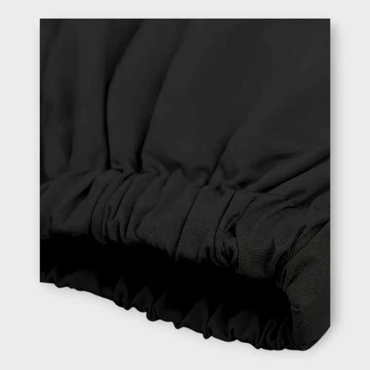 Abrigo largo con diseño elegante