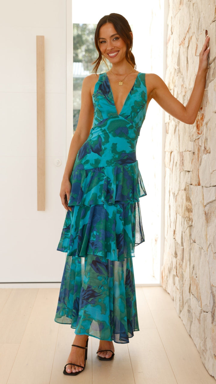 Marina | Vestido Largo Elegante para un Estilo de Verano sin Esfuerzo