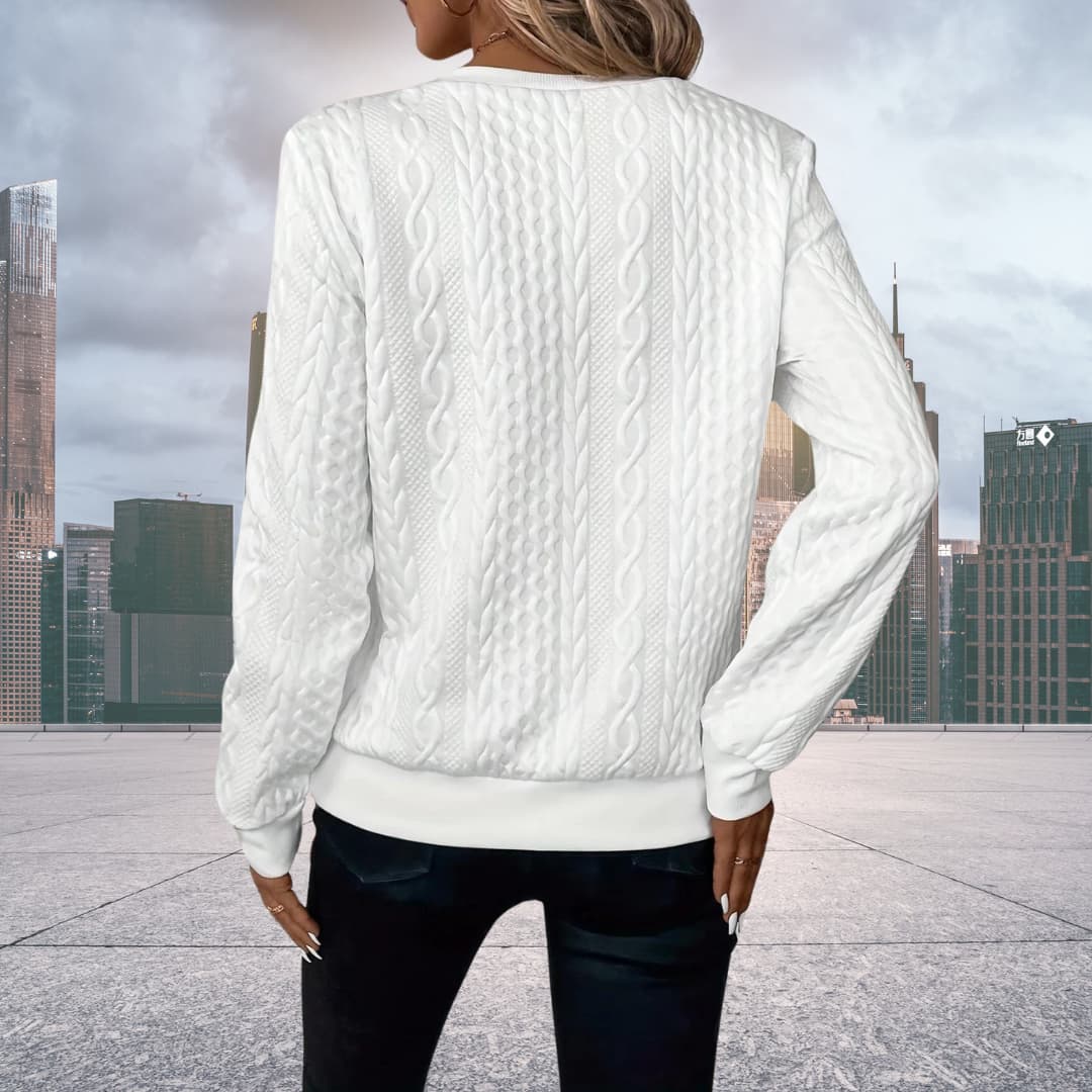 Florence | Elegante y Estilosa Sudadera de Punto