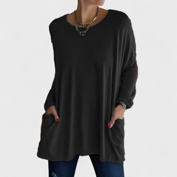 Moira | Blusa de manga larga relajada