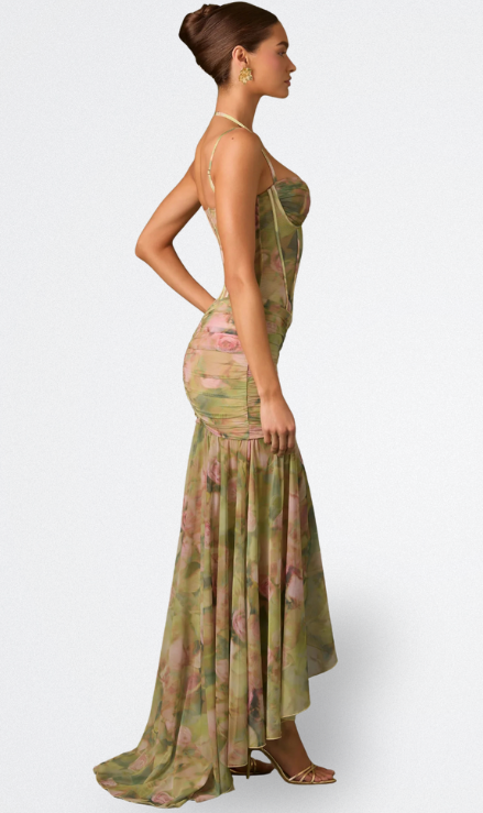 Isamara | Vestido largo con corsé