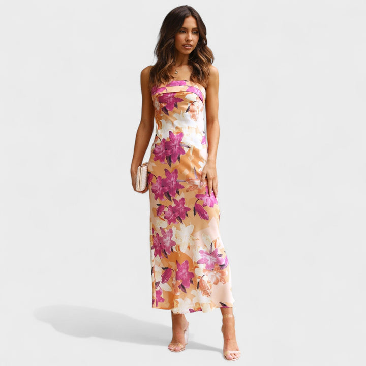Carmen | Vestido de seda sin mangas
