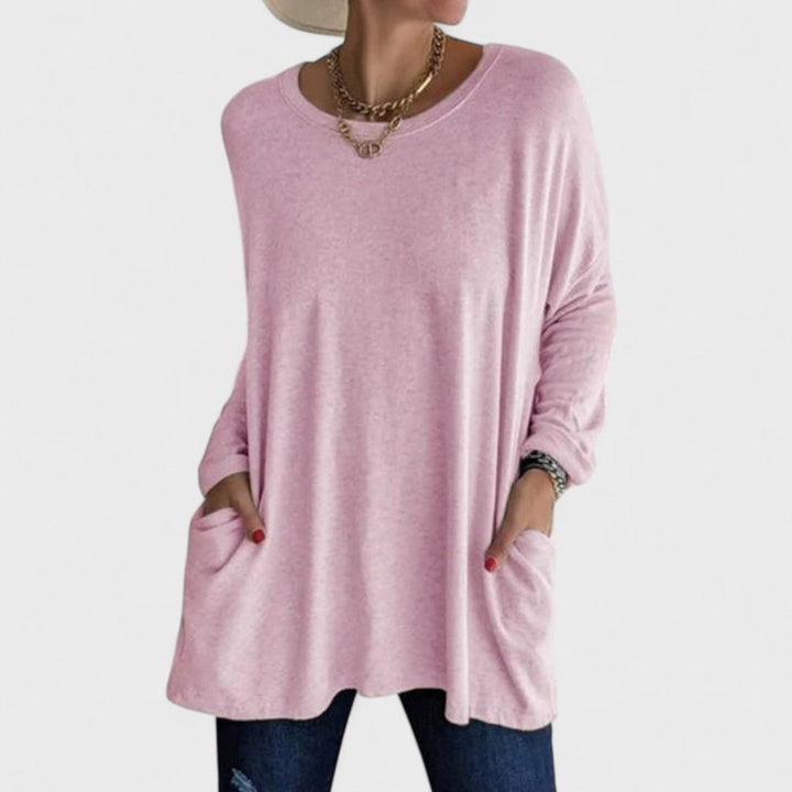 Moira | Blusa de manga larga relajada