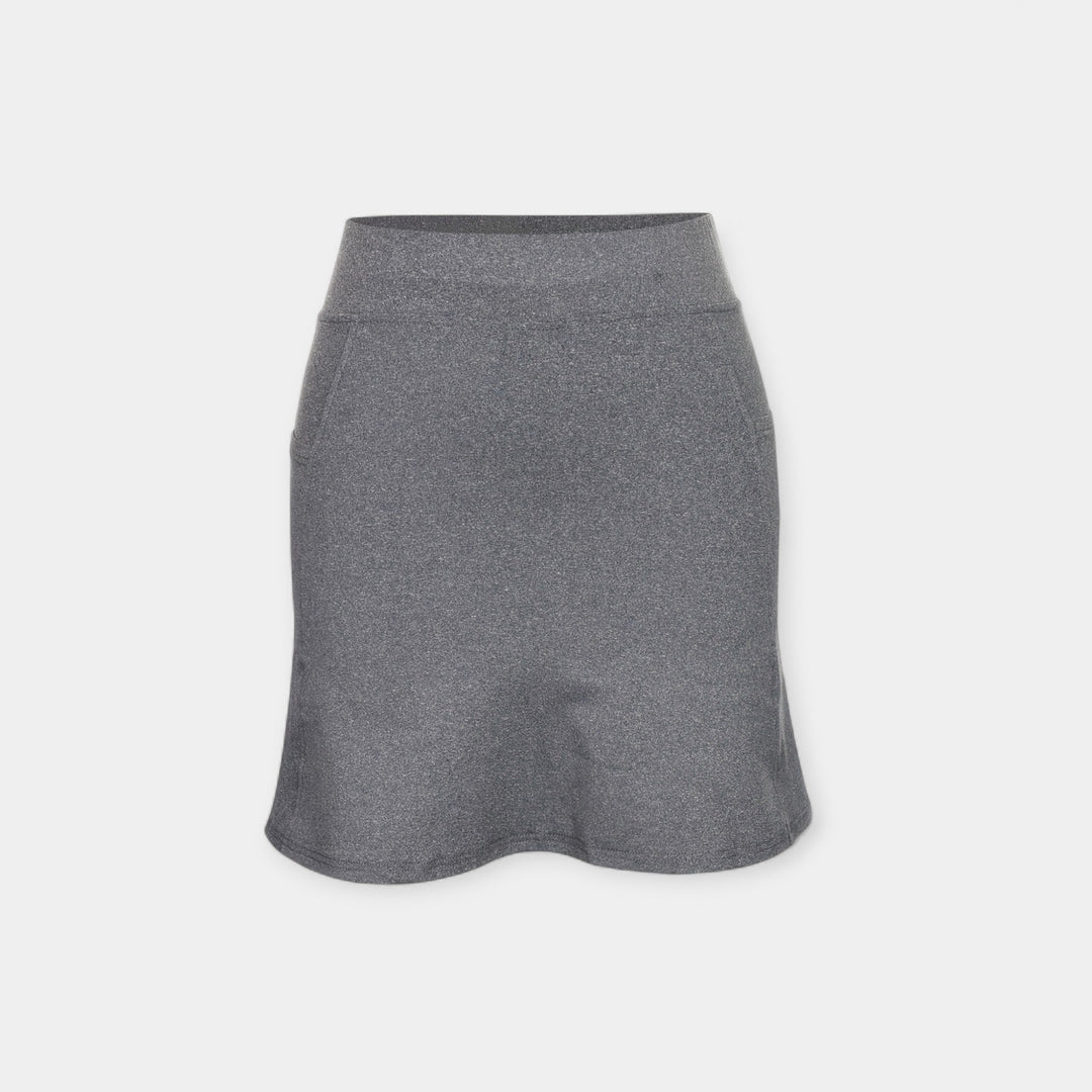 Pantalones cortos de cintura alta con falda