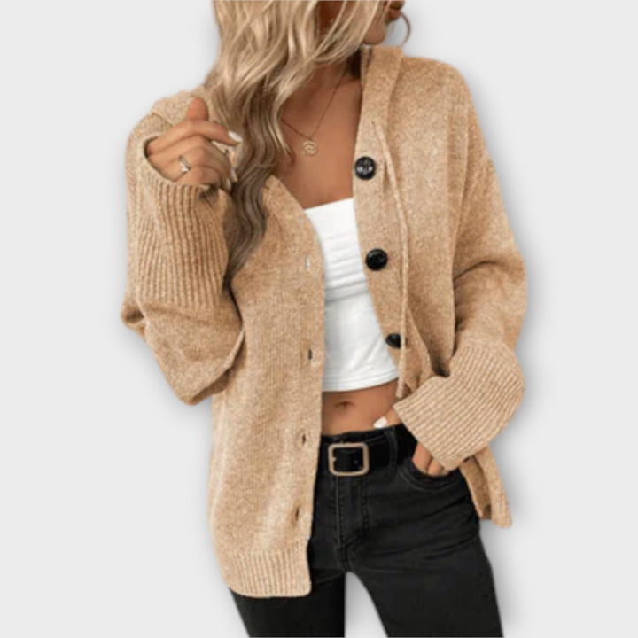 Britán - Cardigan de punto con botones