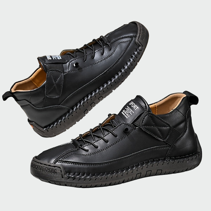 Botas ortopédicas de cuero para el tobillo