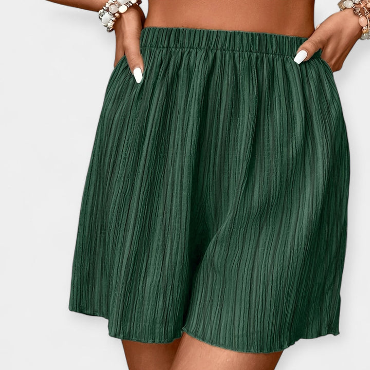 Moj Shorts con Pliegues