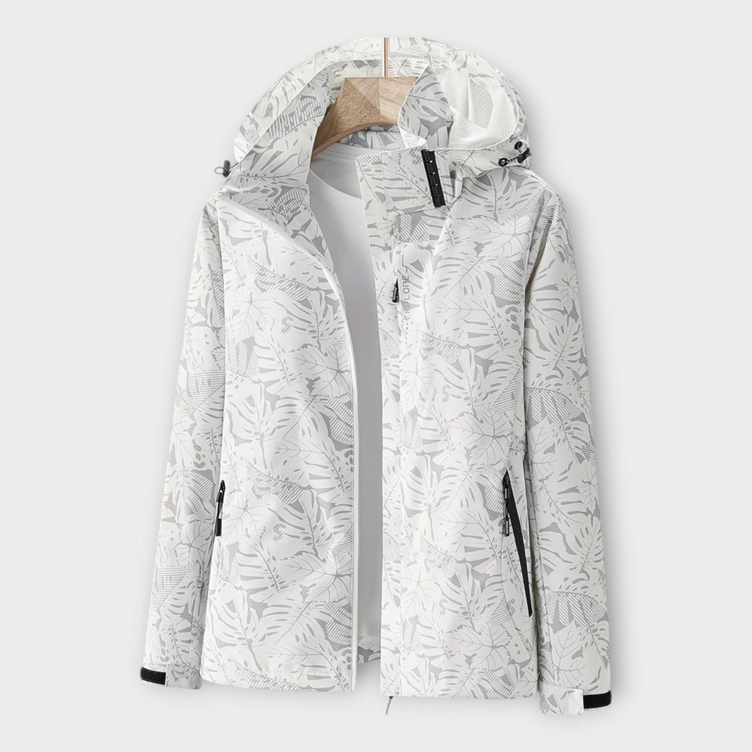Chaqueta moderna impermeable con capucha