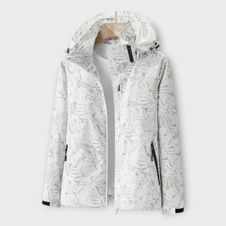 Chaqueta moderna impermeable con capucha