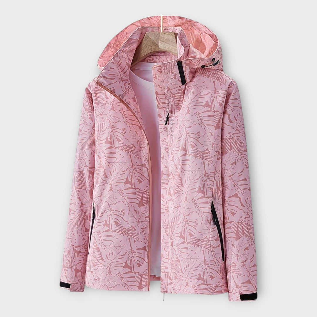 Chaqueta moderna impermeable con capucha