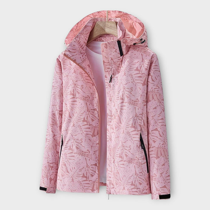 Chaqueta moderna impermeable con capucha