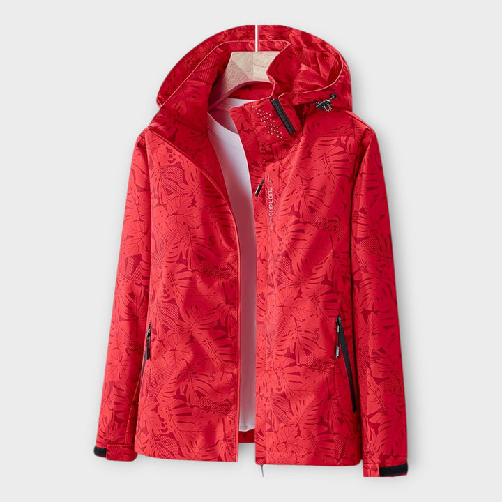 Chaqueta moderna impermeable con capucha