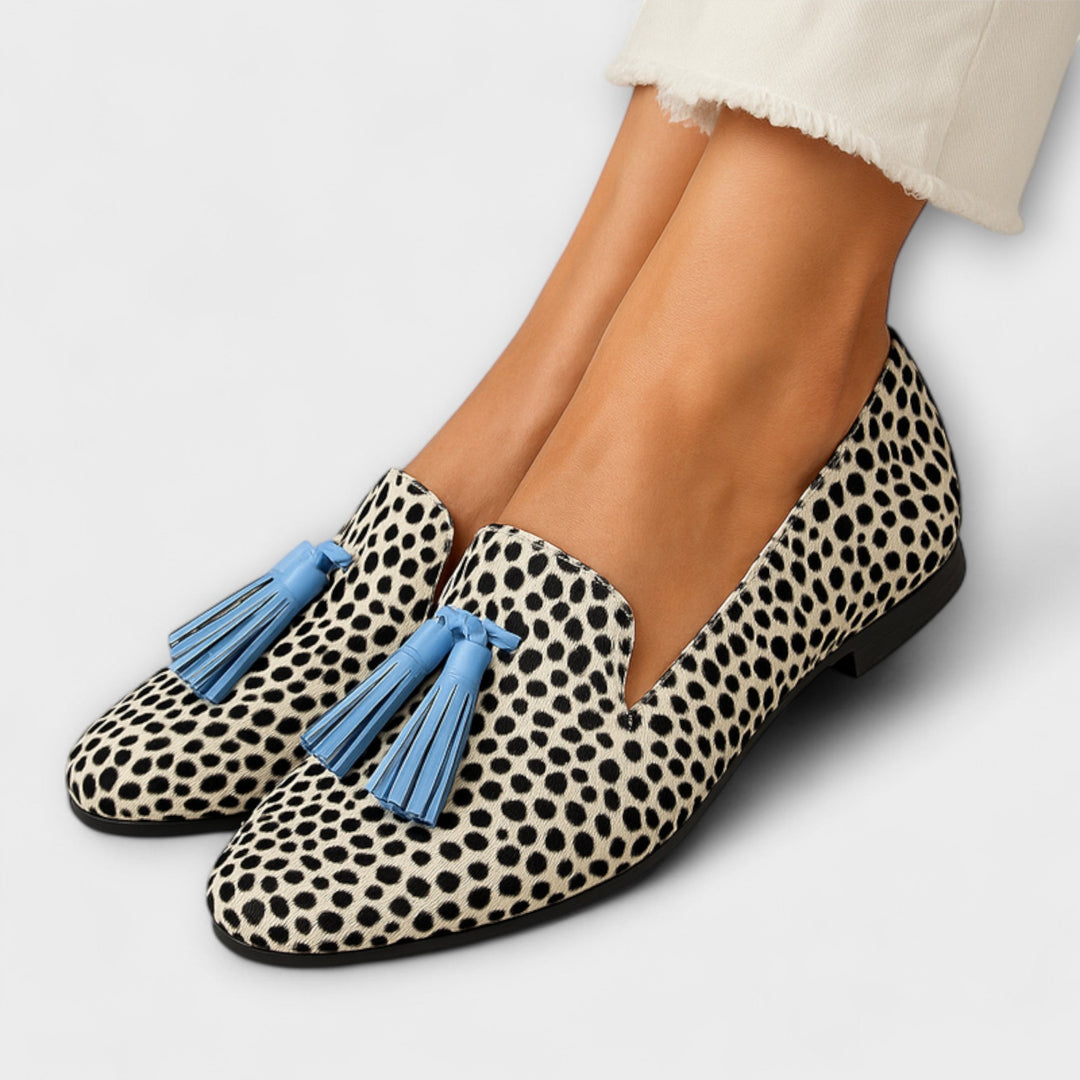 Mira - Pantufla decorada con cuentas