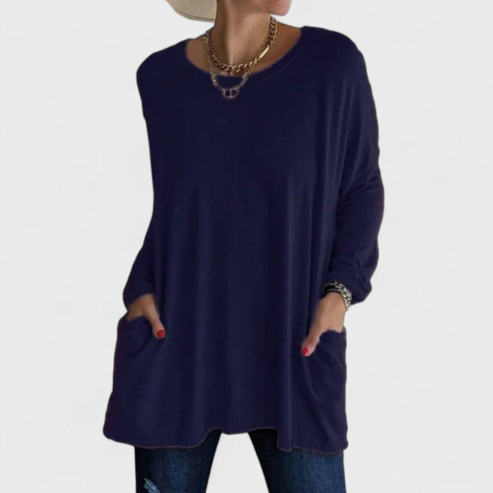 Moira | Blusa de manga larga relajada