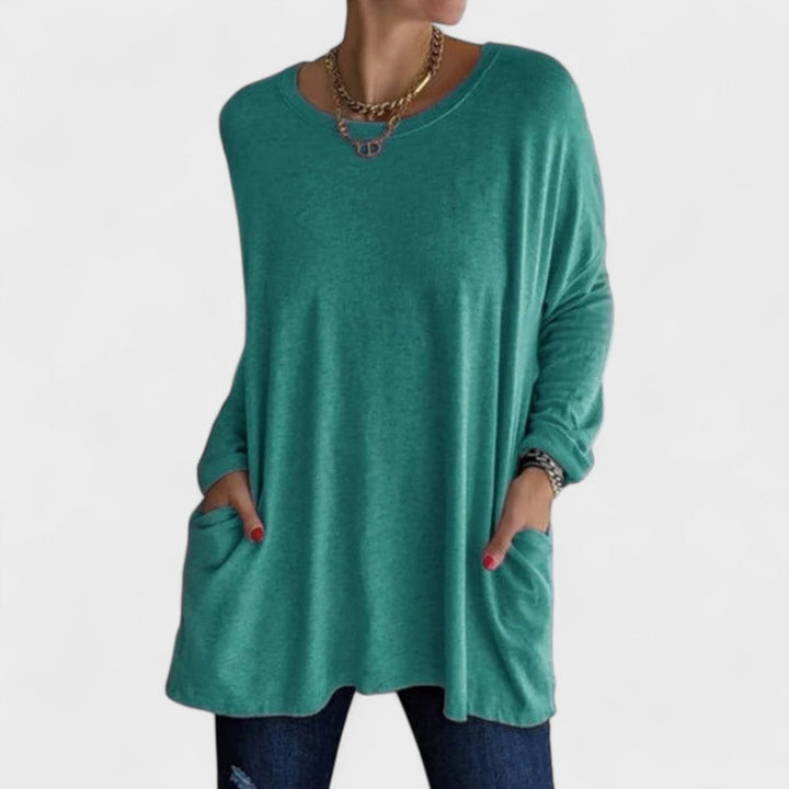 Moira | Blusa de manga larga relajada