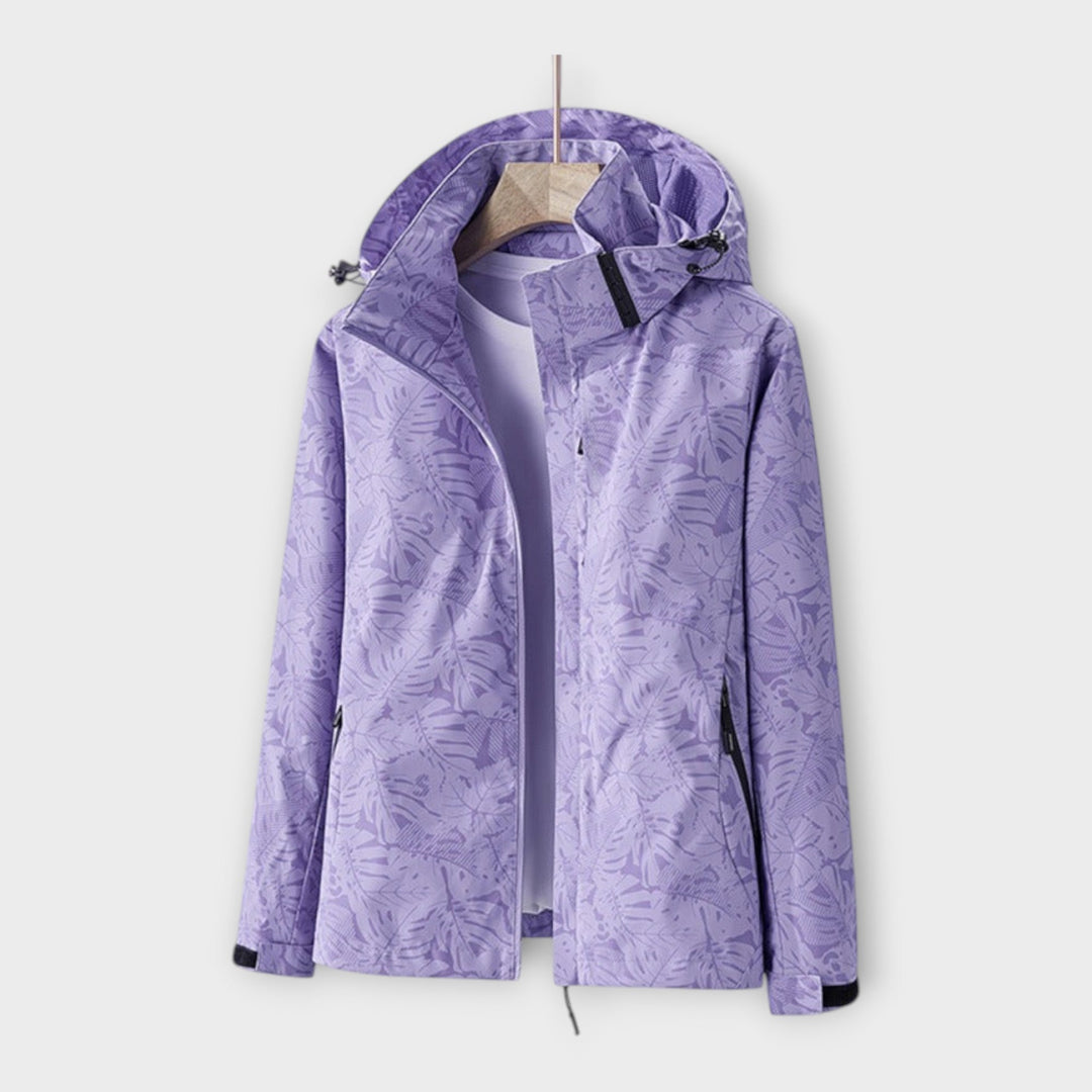 Chaqueta moderna impermeable con capucha
