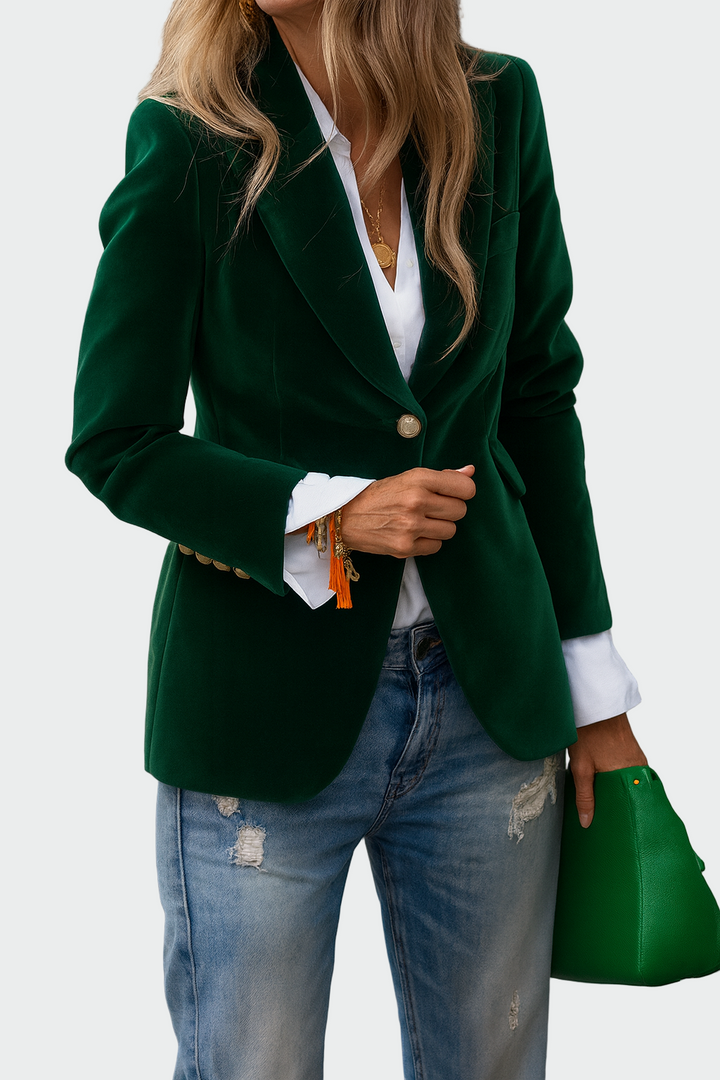 Chaqueta de línea lujosa