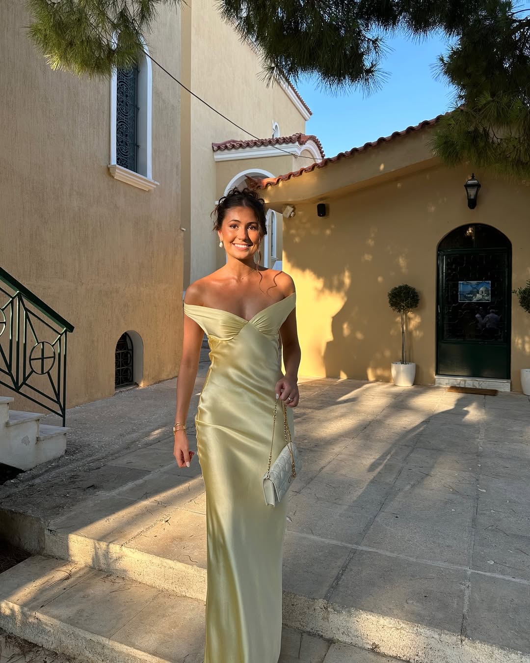 Bárbara | Vestido largo de satén sin espalda