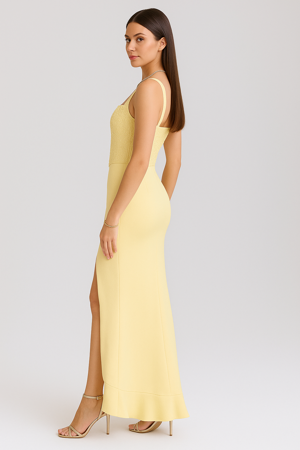 BELA | Vestido Corsé Elegante en Satén