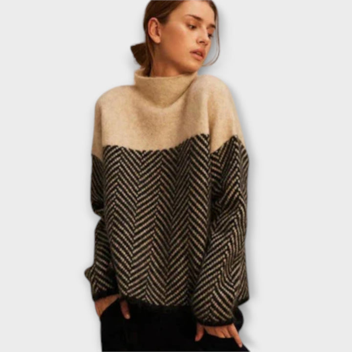 Maeve - Suéter de Lana Suave con Cuello Alto
