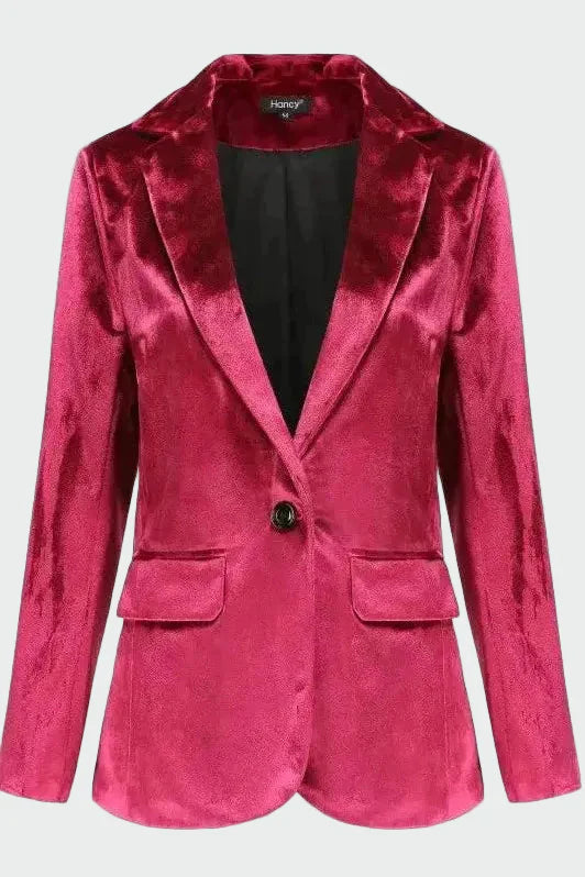 Chaqueta de corte refinado