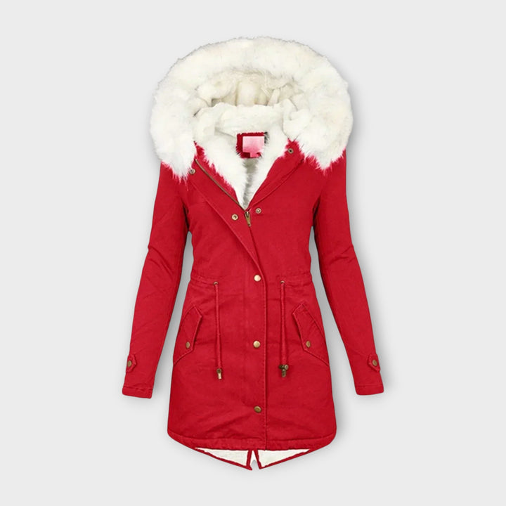 Ivara | Chaqueta de Invierno Impermeable y Forrada con Piel