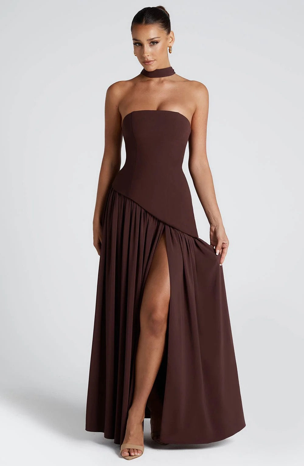 Beatriz | Vestido Largo con Corte Sofisticado