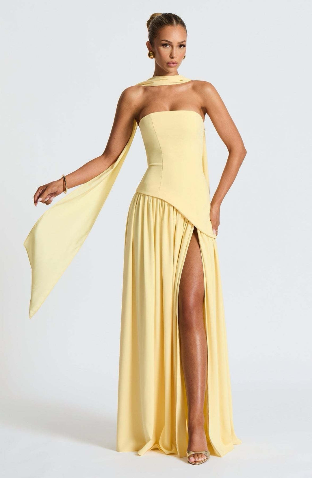 Beatriz | Vestido Largo con Corte Sofisticado