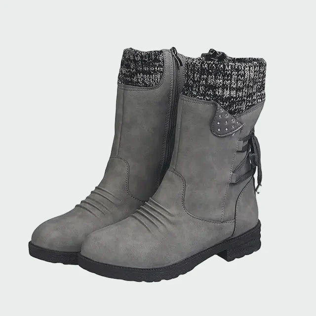 Botines elegantes de ante
