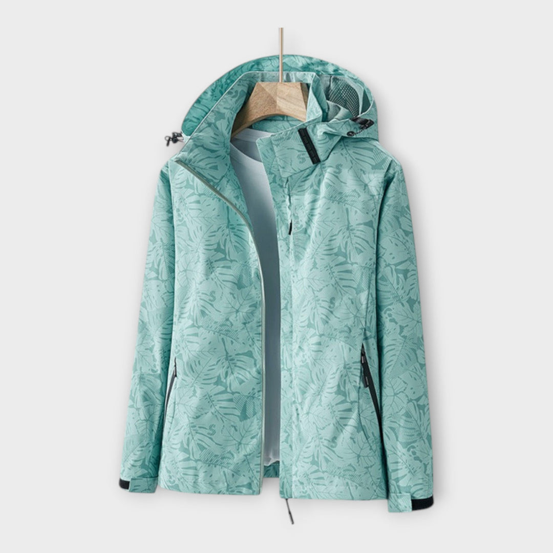 Chaqueta moderna impermeable con capucha