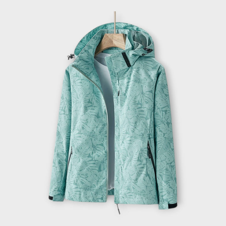 Chaqueta moderna impermeable con capucha
