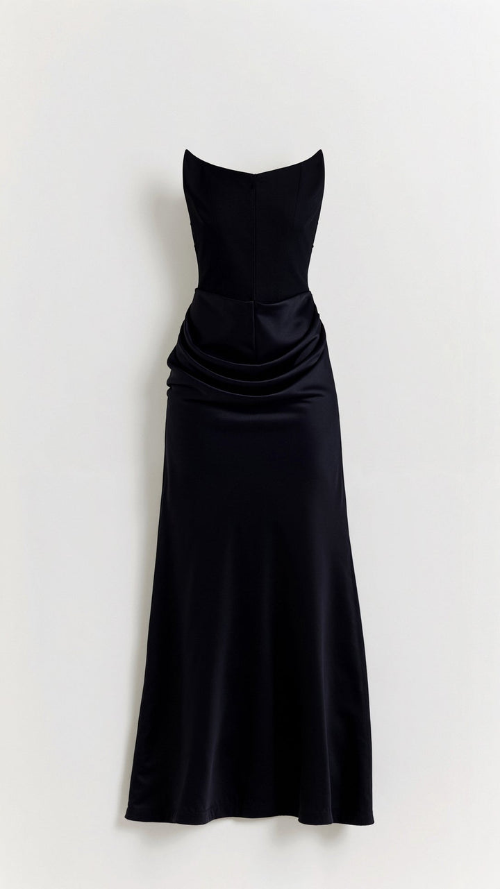 Esmeralda | Vestido largo Fiorella con corsé