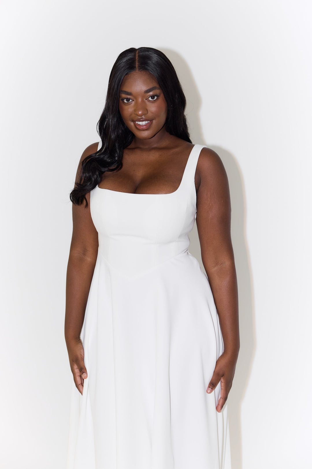 Amélia | Vestido Midi Atemporal y Fluido