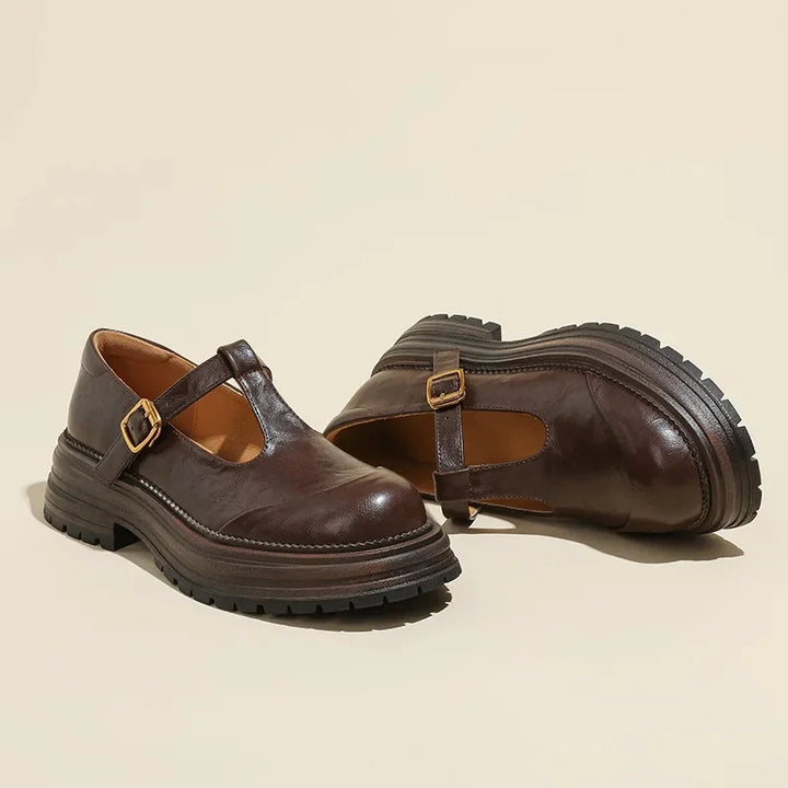 Mary Janes | Zapato Elegante de Cuero