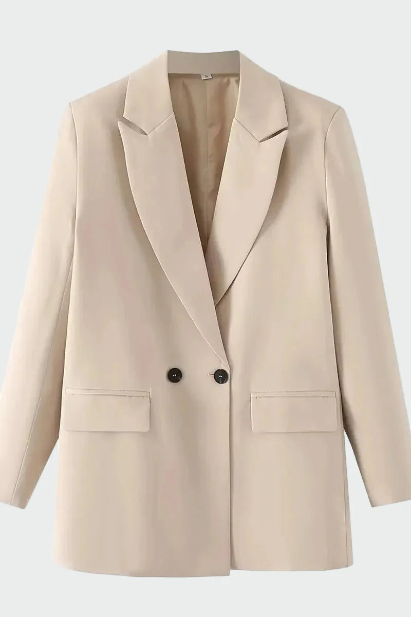 Chaqueta Oversized de Línea Moderna