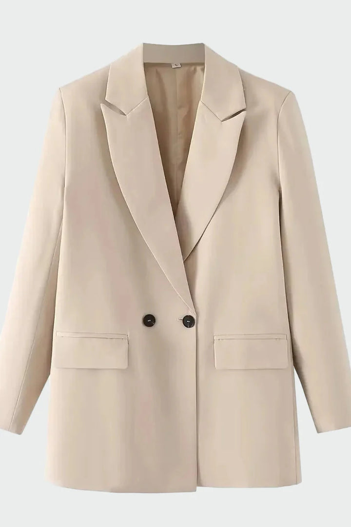 Chaqueta Oversized de Línea Moderna