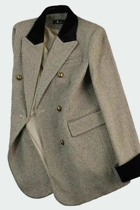 Chaqueta con doble cierre