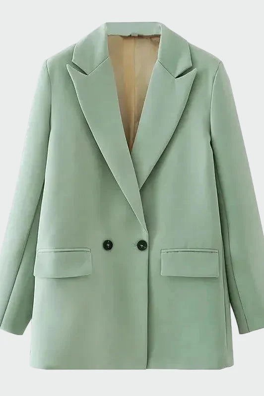 Chaqueta Oversized de Línea Moderna