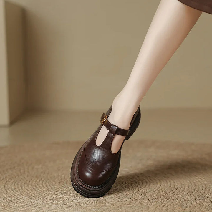 Mary Janes | Zapato Elegante de Cuero
