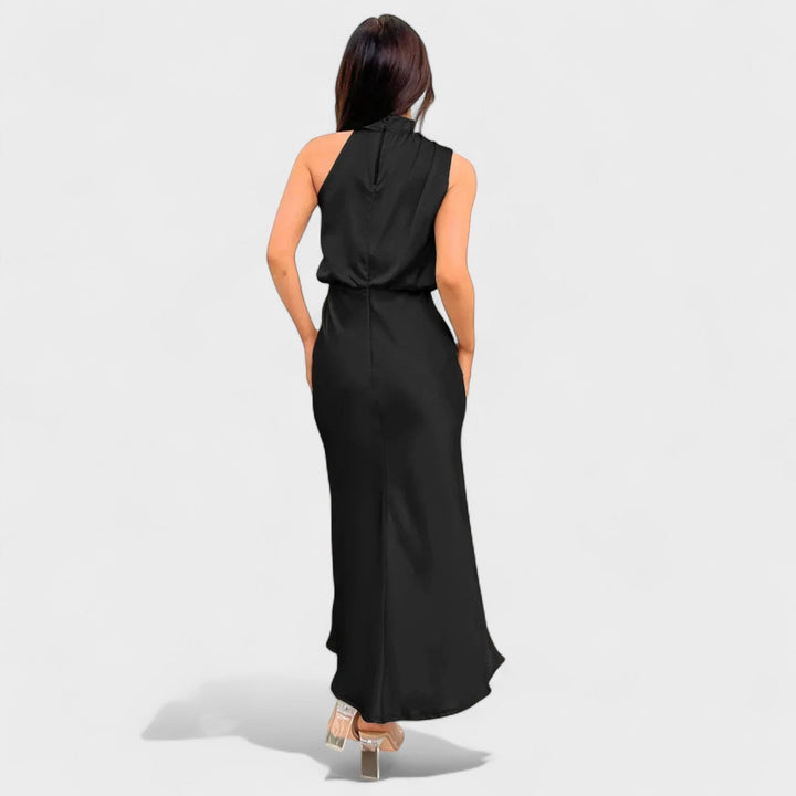 Alba - Vestido de Saten Elegante