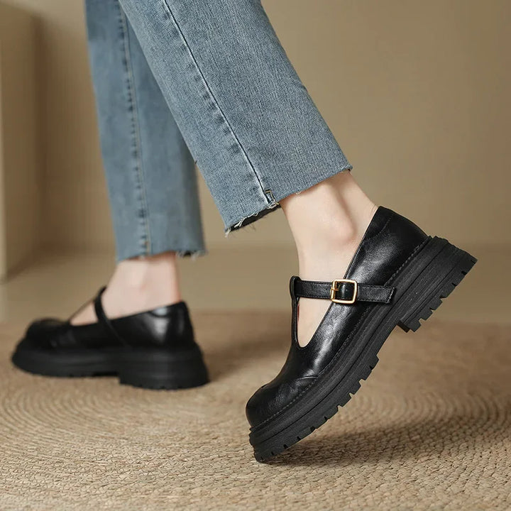Mary Janes | Zapato Elegante de Cuero