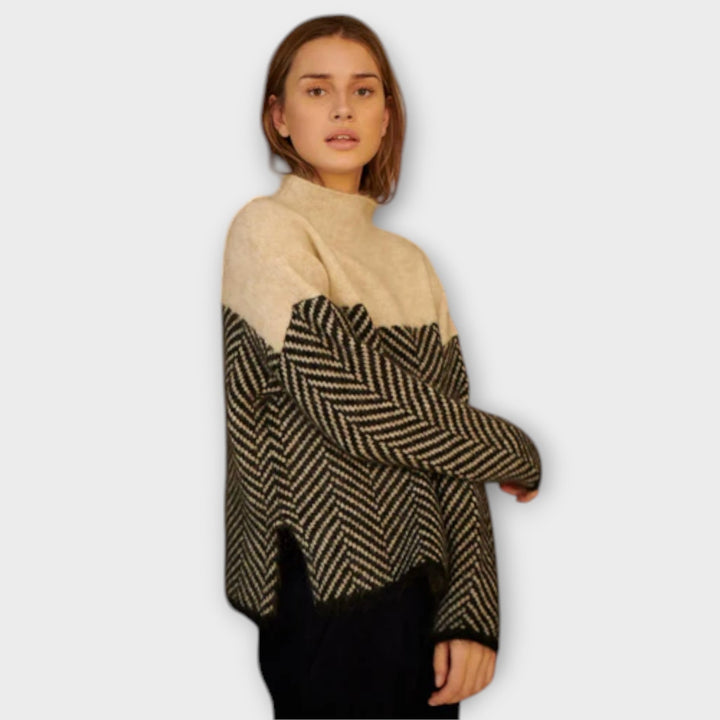 Maeve - Suéter de Lana Suave con Cuello Alto