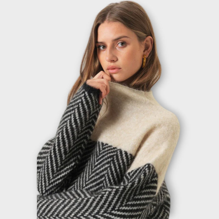 Maeve - Suéter de Lana Suave con Cuello Alto