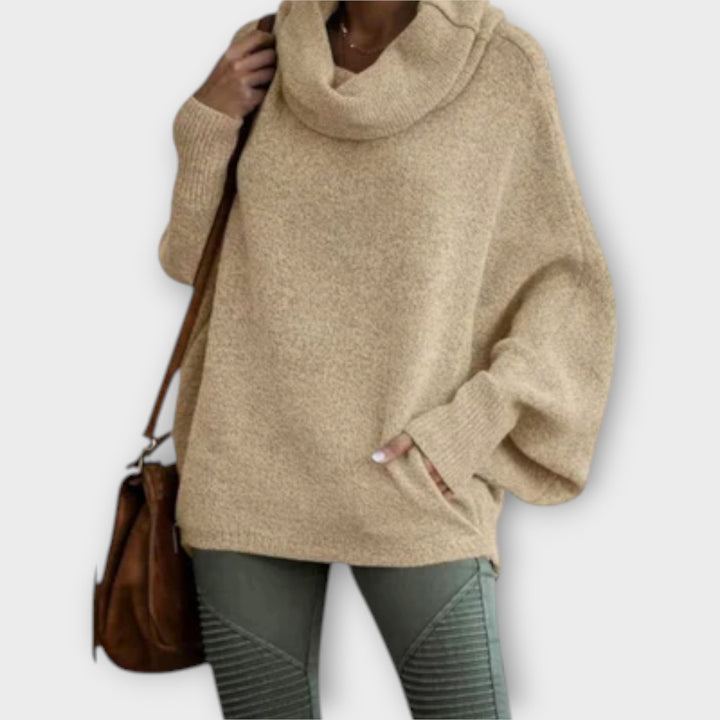 Ulrike - Elegante suéter de mujer con diseño de tortuga