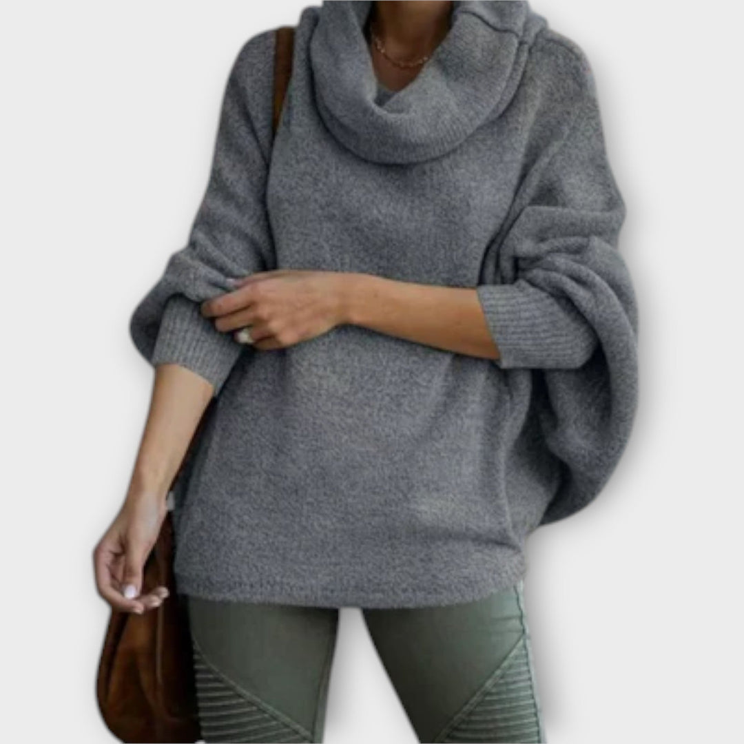 Ulrike - Elegante suéter de mujer con diseño de tortuga